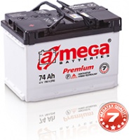 Аккумулятор A-Mega Premium, 74 А/ч 6CT-74-A3 (1)