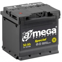 Аккумулятор A-Mega Special, 50 А/ч 6CT-50-A3 (1)