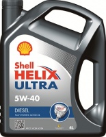 Масло моторное Shell Helix Diesel Ultra 5w-40, синтетическое, 4л