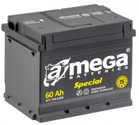 Аккумулятор A-Mega Special, 60 А/ч 6CT-60-A3 (0)