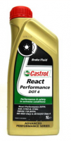 Жидкость тормозная Castrol React Performance DOT 4, 1л