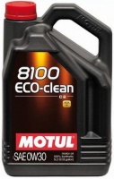Масло моторное Motul синтетическое 8100 eco-clean 0w-30 5л, 102889