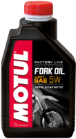Масло вилочное синтетическое Motulfork oil light factory line 5w 1л, 101130, 105924