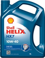 Масло моторное Shell Helix Diesel HX7 10w-40, 4л