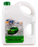 Антифриз SKY Green Coolant, зеленый G11, 1кг